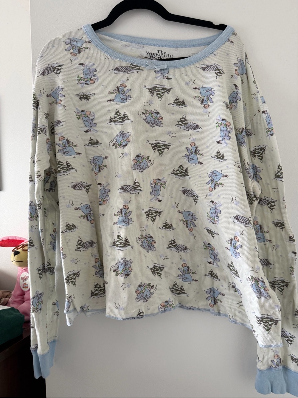 Light Blue/Off-White Eeyore Top